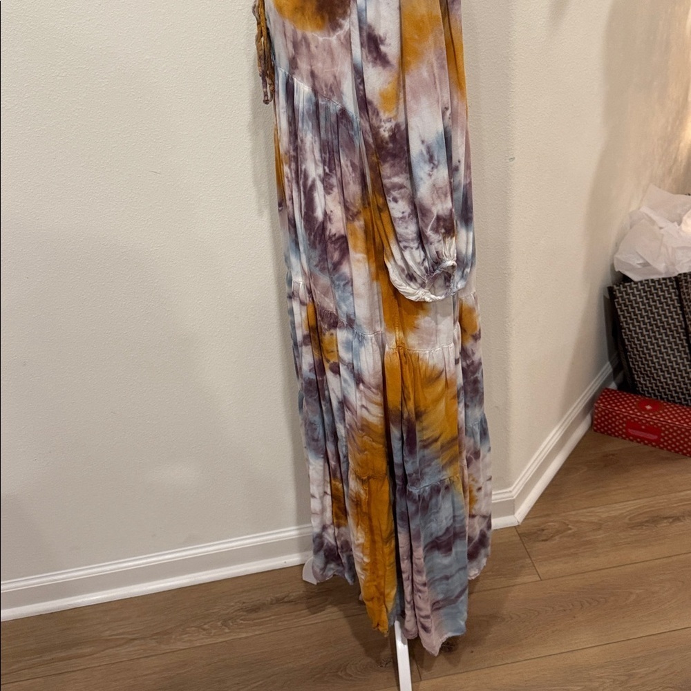 Young Fabulous & Broke Vibrant Tie-Dye Maxi Dress - Picture 5 of 12